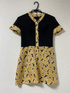 昭和 レトロ ひまわりワンピースのサムネイル