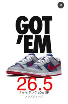 dunk low sambaのサムネイル