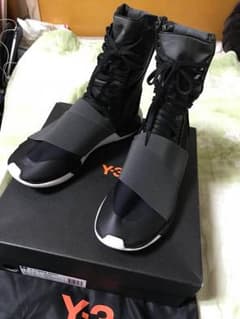 Y-3 ワイスリー QASA ブーツ 黒 ヨウジヤマモト G-DRAGONのサムネイル
