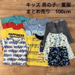 キッズ 男の子 トップス 半袖 Ｔシャツ ボトムス 水着 まとめ売り 100cmのサムネイル