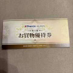 ヤマダ電機　株主優待　3000円分のサムネイル