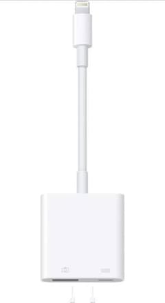 Apple Lightning - USB 3カメラアダプタのサムネイル