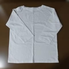 無印良品 ホワイト Mサイズ Tシャツ 七分袖のサムネイル