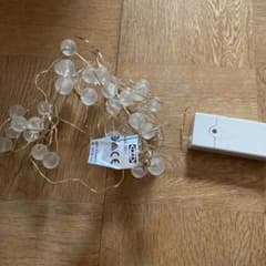 値下げ！IKEA ライトチェーンのサムネイル