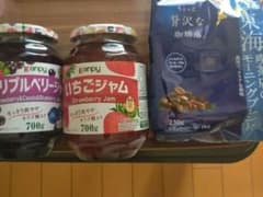 ジャム700g×2と喫茶店のブレンドコーヒー230gのサムネイル