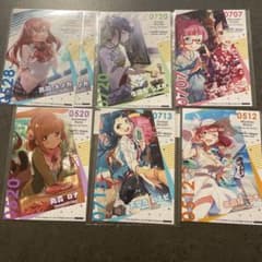 Tokyo 7th Sisters アニメイトカフェ ブロマイド等 10枚セット