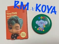 ☆BTS TINYTAN 絆創膏&BT21 쁘띠 캔 RM 세트 ☆
