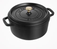 【新品未使】STAUB ラココット 26cm 黒 ノブミトン付 新品未使】STAUB ラココット 26cm 黒 ノブミトン付 - メルカリ