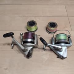 SHIMANO SUPER AERO EV & FV スピニングリール 中古 - メルカリ
