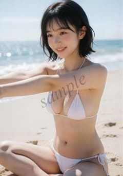 AIグラビアアート A4ポスター 写真光沢紙 No.3661 - メルカリ