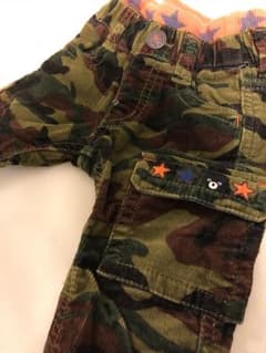ダブルビー  迷彩ズボン 80のサムネイル