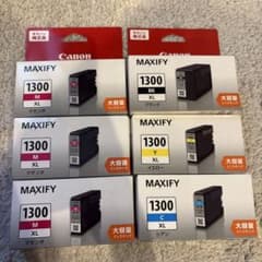 Canon MAXIFY 1300インクカートリッジセット(期限切れ)のサムネイル