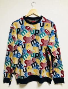 シュプリーム 19AW Scatter Text Crewneck スウェットのサムネイル