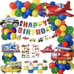 誕生日 カラフル 飾りのサムネイル