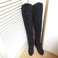 SP♡Sさん専用  黒い ニーハイブーツのサムネイル
