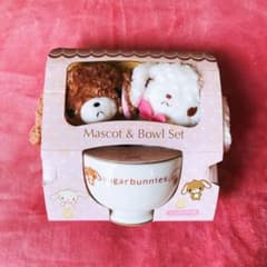 希少レア　シュガーバニーズ　マスコット　カフェボウル　ミニブック付き　2005 希少レア シュガーバニーズ マスコット カフェボウル ミニブック付き