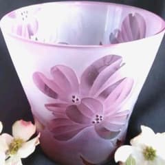 イニシャル　ロックグラス 花水木  Old-fashioned Glassのサムネイル