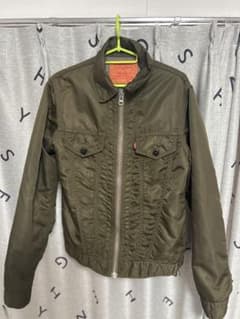 非売品 Levi's リーバイス MA-1 フライトジャケット カーキのサムネイル