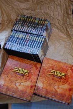 三国志DVD&データファイル全32巻セット バインダー2個（データファイル 