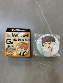 グッスマくじ　ハイキュー‼︎ 及川　缶バッジのサムネイル