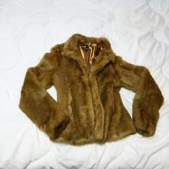 H&M アクリルファーのジャケットのサムネイル