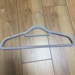 布製ベージュハンガー20本セットのサムネイル