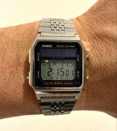 ソーラーウォッチ】CASIO WL-50☆レストア動作品☆ - メルカリ