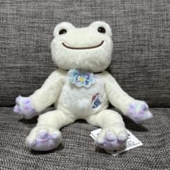 かえるのピクルス ぬいぐるみ ホワイト《雲とピクルス》のサムネイル