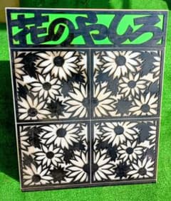 花柄デザインの傾斜プラスチック製アイテムのサムネイル