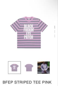 BFEP STRIPED TEE PINK - メルカリ