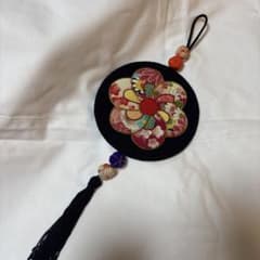 ちりめん細工 吊るし飾り 花モチーフ 和装小物のサムネイル