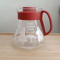 일 * 향 MOOMIN 커피 서버 레드 600ml
