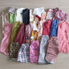 こども　女の子　夏服　95センチ　20枚ほど　まとめ売りのサムネイル