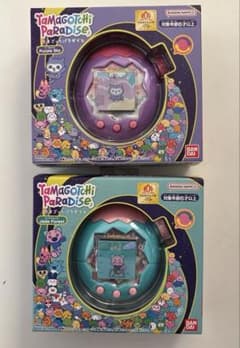 2個セット❣️たまごっち パラダイス ジェイドフォレスト パープル ケース付き 新品未開封 2個セット たまごっち パラダイス ジェイドフォレスト