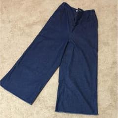 ワイドパンツ 切りっぱなし 加工のサムネイル