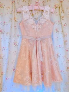 ROBE de FLEURS ラグジュアリーフレアミニドレス☆必ず褒められる♡のサムネイル