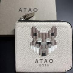 アタオ ATAO 財布 折り財布 チェス ZOO オオカミ ウルフ - メルカリ