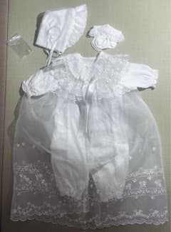 “みるく＊様専用”【ミキハウス】極美品！アフガン付き・セレモニードレスセットのサムネイル