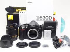 美品□ Nikon D5300 AF-Pキット S数12339回 スマホ転送機能 - メルカリ