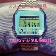 レア✨TIMEX x PEANUTS コラボデジタル腕時計 レア✨TIMEX x PEANUTS コラボデジタル腕時計 - メルカリ