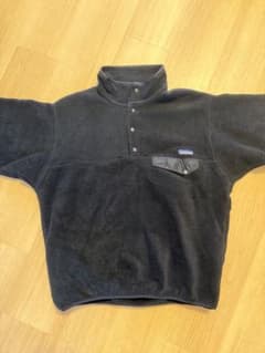 Patagonia シンチラ スナップT フリース ブラックのサムネイル