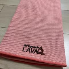 LAVA ヨガラグ ピンク ワッフル生地のサムネイル