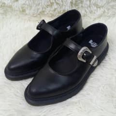 極美品✨Dr.Martens ELPHIE MJ バックルメリージェーンシューズ - メルカリ