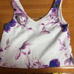 Delyke フラワープリント Vネックキャミソールのサムネイル