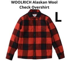 WOOLRICH ALASKAN WL CK OVERSHIRT L ダウン - メルカリ