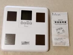 タニタ 体組成計  FS-DG01 ホワイト  体脂肪計 体組成計  体重計のサムネイル