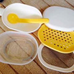 中古 離乳食調理セット おかゆのサムネイル