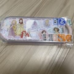 [신품 미사용] 디즈니 프린세스 식세기 대응 슬라이드 식 트리오 세트