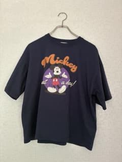 Disney ミッキーマウス プリント 半袖 Tシャツのサムネイル