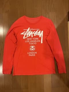 stussy ステューシー ロンティー 赤 L XLのサムネイル